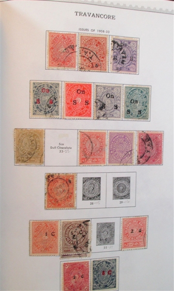 India States Collection in 3 Binders (Est $175-200)