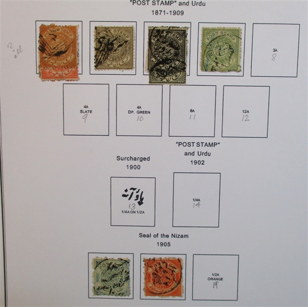 India States Collection in 3 Binders (Est $175-200)