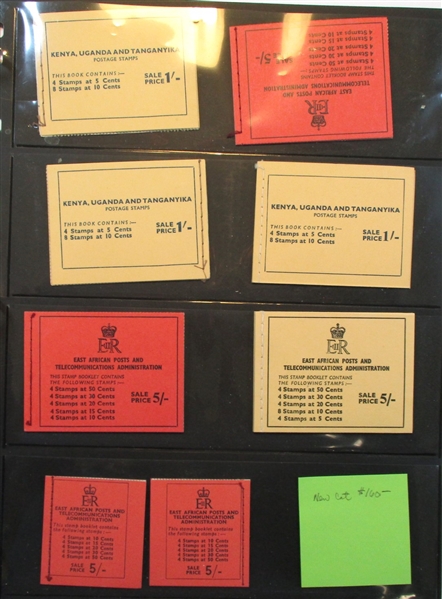 Kenya Uganda Tanganyika Collection in Binder (Est $200-300)