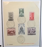 Luxembourg Collection in 3 Binders (Est $450-600)
