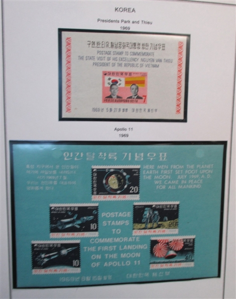 Korea Collection in 6 Binders (Est $650-900)