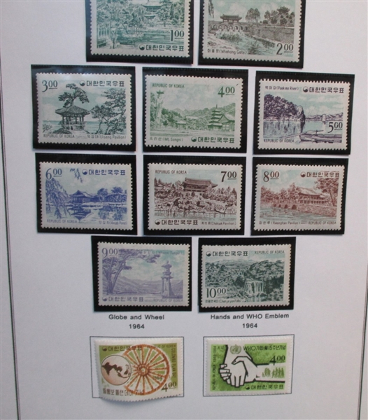 Korea Collection in 6 Binders (Est $650-900)