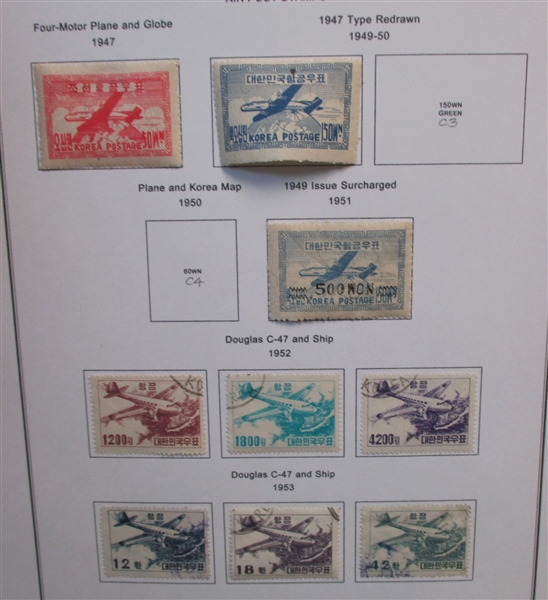 Korea Collection in 6 Binders (Est $650-900)
