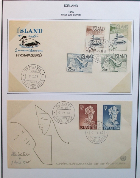 Iceland Collection in 3 Binders (Est $600-800)