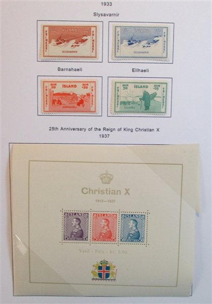Iceland Collection in 3 Binders (Est $600-800)