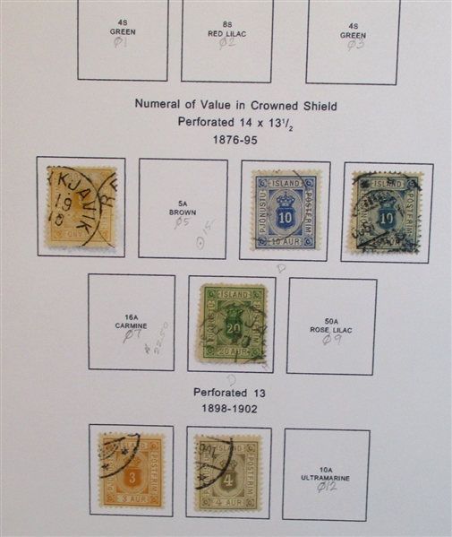 Iceland Collection in 3 Binders (Est $600-800)
