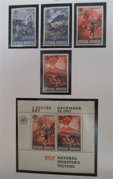 Indonesia Collection in 7 Binders (Est $600-700)