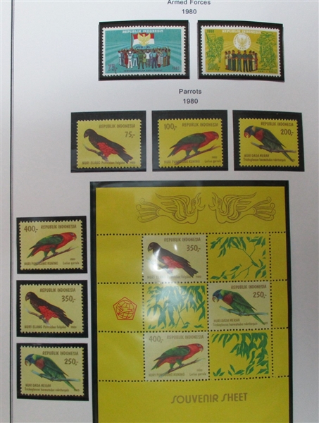 Indonesia Collection in 7 Binders (Est $600-700)
