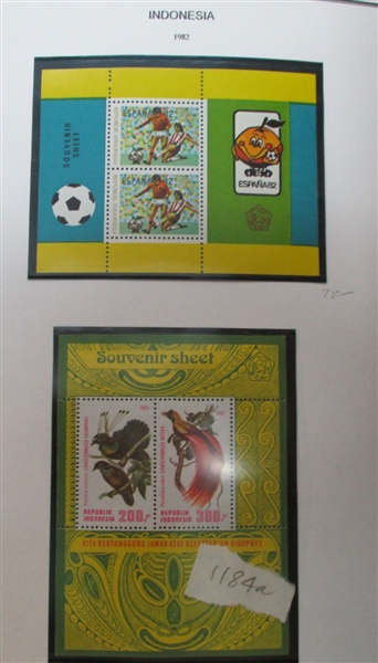 Indonesia Collection in 7 Binders (Est $600-700)