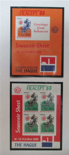 Indonesia Collection in 7 Binders (Est $600-700)