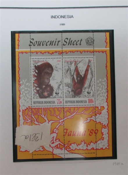 Indonesia Collection in 7 Binders (Est $600-700)