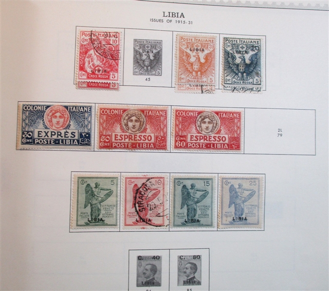 Libya Collection on Minkus Pages (Est $200-250)