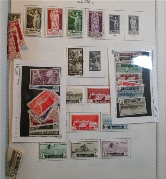 Libya Collection on Minkus Pages (Est $200-250)
