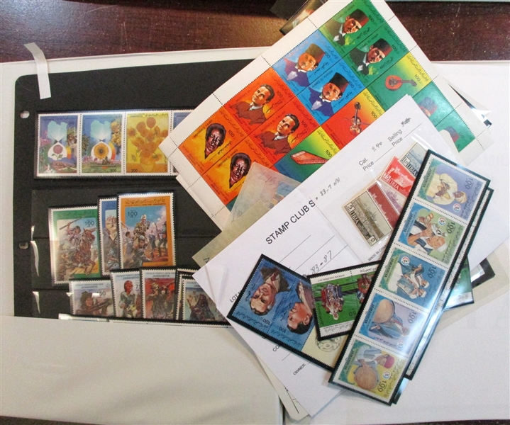 Libya Collection on Minkus Pages (Est $200-250)