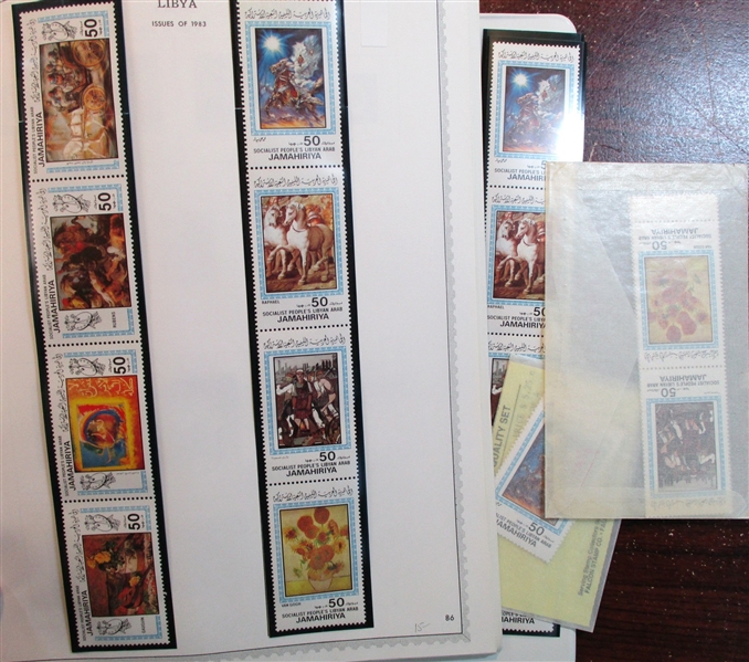 Libya Collection on Minkus Pages (Est $200-250)