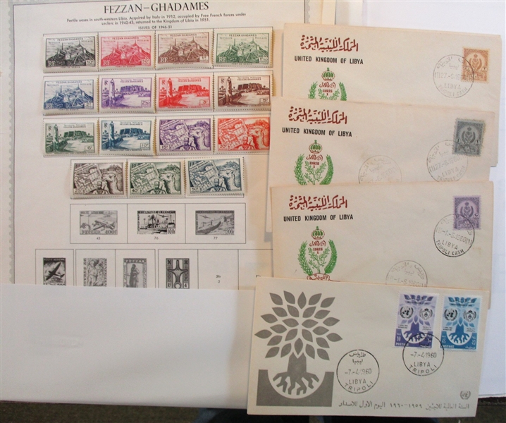 Libya Collection on Minkus Pages (Est $200-250)