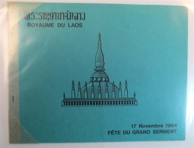 Laos Collection in 4 Binders (Est $250-350)