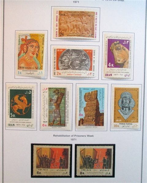 Iran Collection in 5 Binders (Est $600-700)