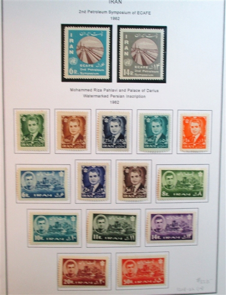 Iran Collection in 5 Binders (Est $600-700)