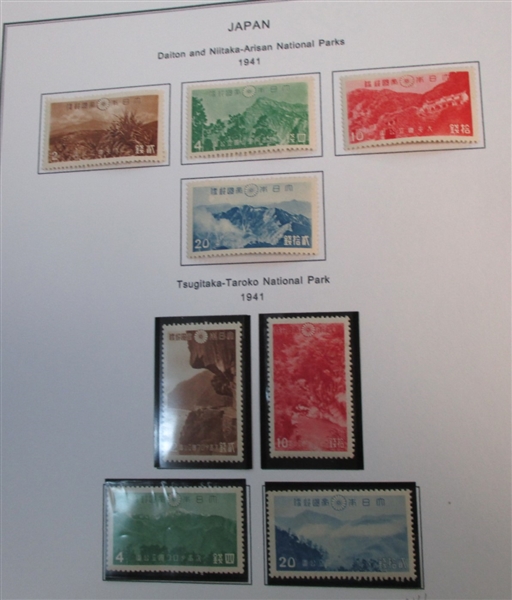 Japan Collection in 10 Binders (Est $800-1000)