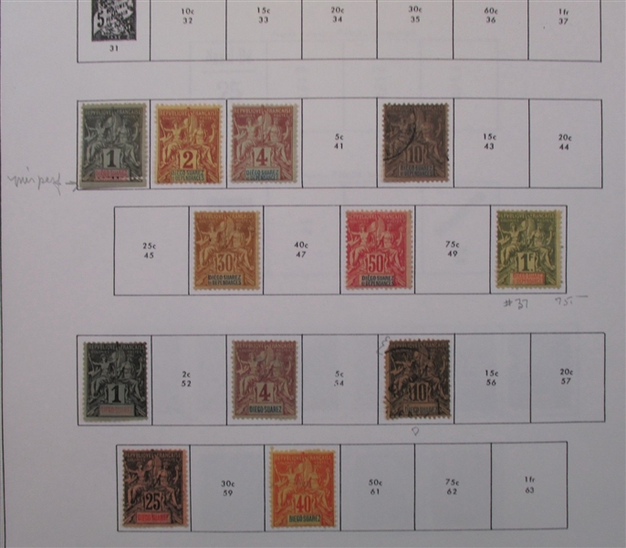 Madagascar/Malagasy Collection in 2 Binders (Est $150-200)