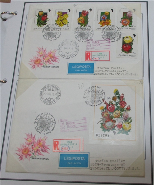Hungary Massive Cover Collection in 26 Binders (Est $400-600)