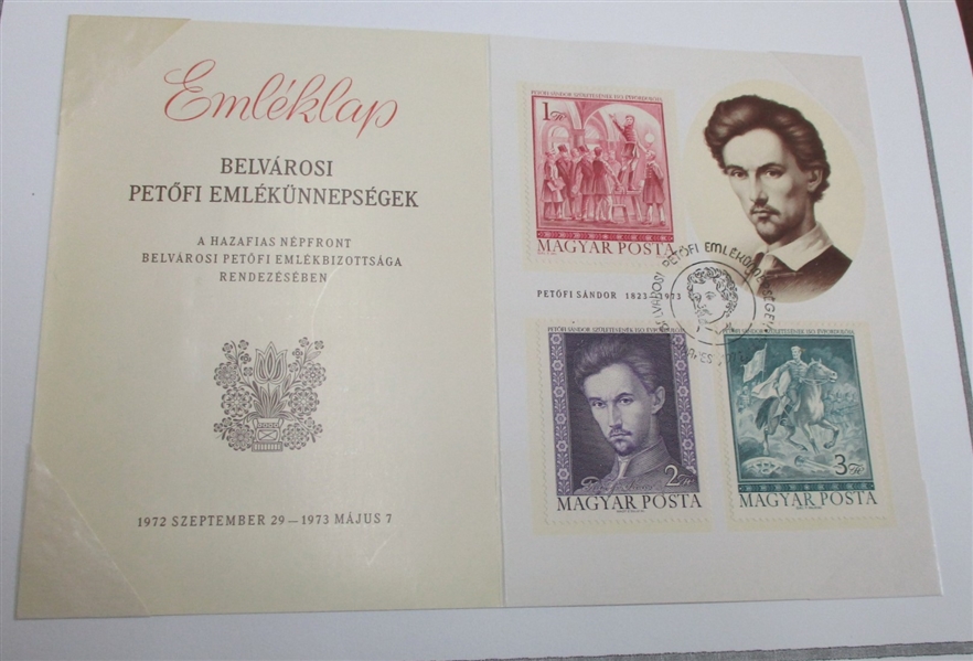 Hungary Massive Cover Collection in 26 Binders (Est $400-600)