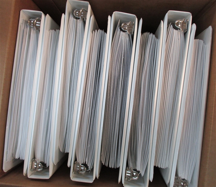 Israel Massive Cover Collection in 19 Binders (Est $350-500)