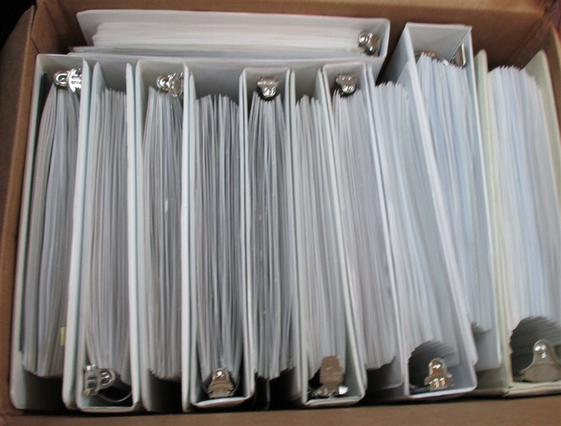 Israel Massive Cover Collection in 19 Binders (Est $350-500)