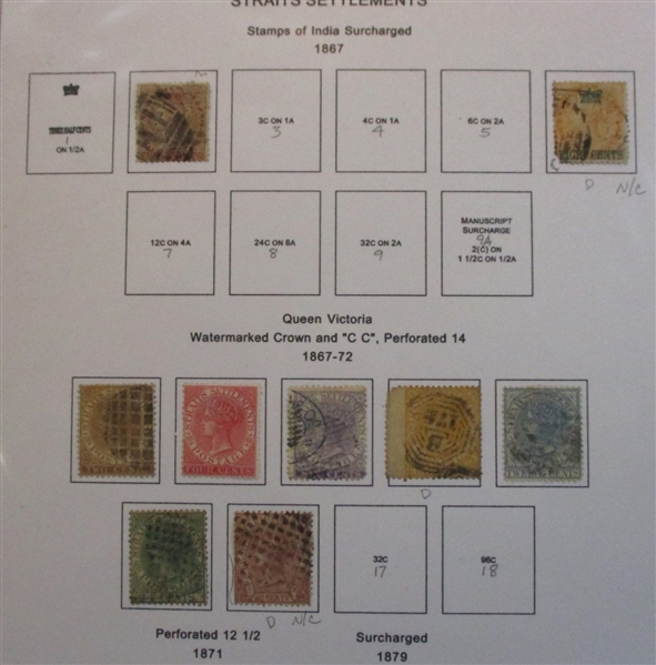 Straits Settlements Collection (Est $140-180)
