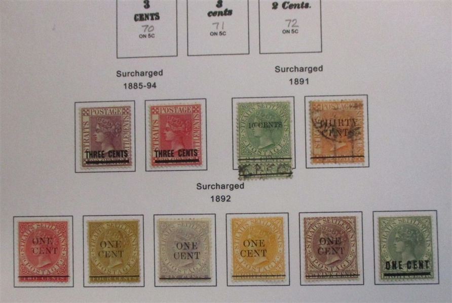 Straits Settlements Collection (Est $140-180)