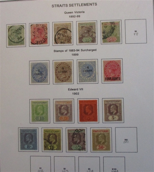 Straits Settlements Collection (Est $140-180)