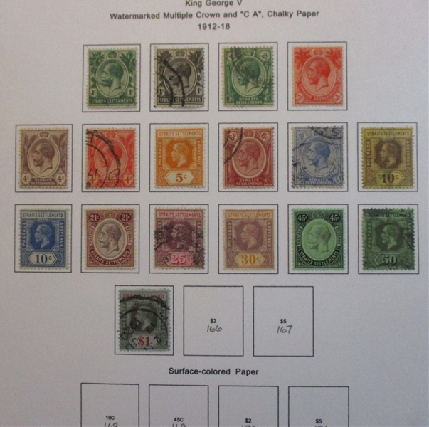 Straits Settlements Collection (Est $140-180)