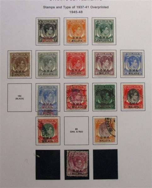 Straits Settlements Collection (Est $140-180)