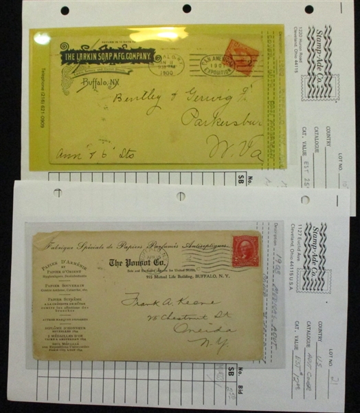 USA Cover Lot - Stampless to Early 1900's (Est $500-600)