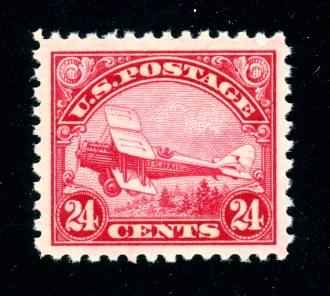 USA Scott C6 MNH VF-XF, 1923 24¢ BiPlane (SCV $130)