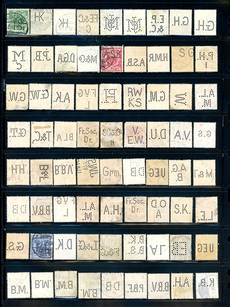 Germany Perf-Ins, 1200+ (Est $90-120)