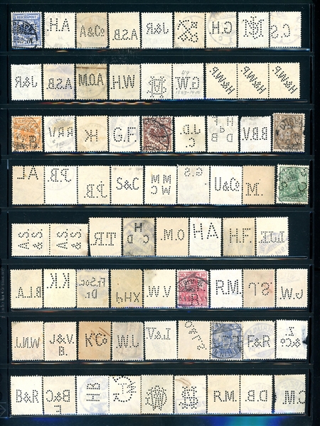 Germany Perf-Ins, 1200+ (Est $90-120)