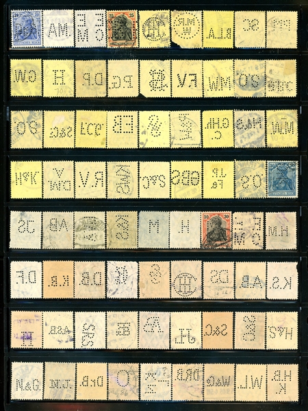 Germany Perf-Ins, 1200+ (Est $90-120)