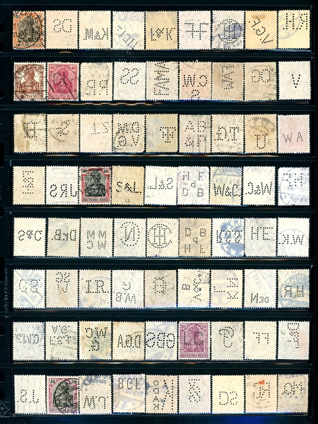 Germany Perf-Ins, 1200+ (Est $90-120)