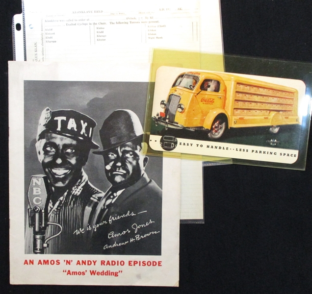 A Diverse Ephemera Group (Est $120-150)