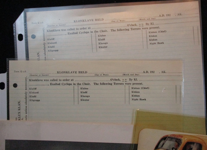 A Diverse Ephemera Group (Est $120-150)