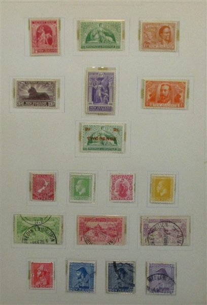New Zealand Collection, 1857-1970 (Est $450-600)