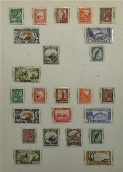 New Zealand Collection, 1857-1970 (Est $450-600)