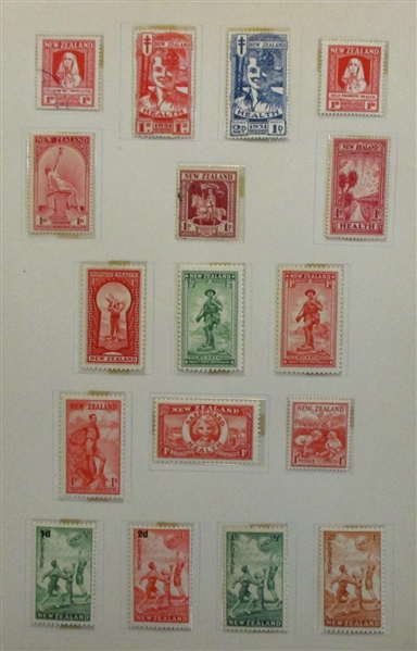 New Zealand Collection, 1857-1970 (Est $450-600)