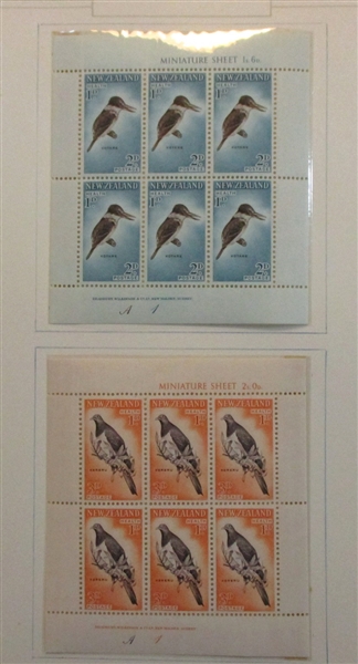 New Zealand Collection, 1857-1970 (Est $450-600)