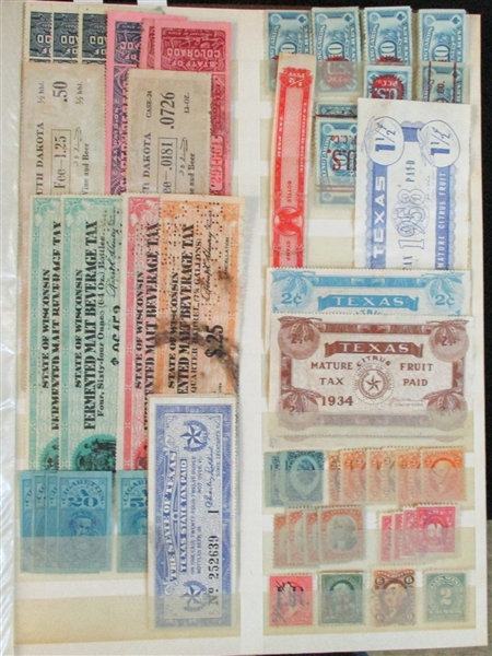 USA Stockbooks and a Collection (Est $300-400)