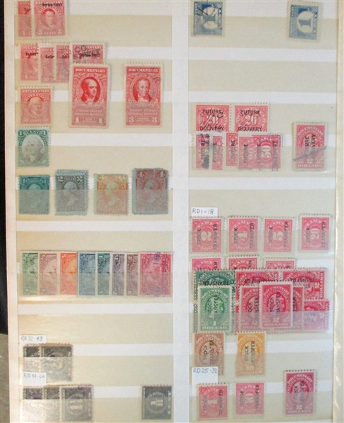 USA Stockbooks and a Collection (Est $300-400)