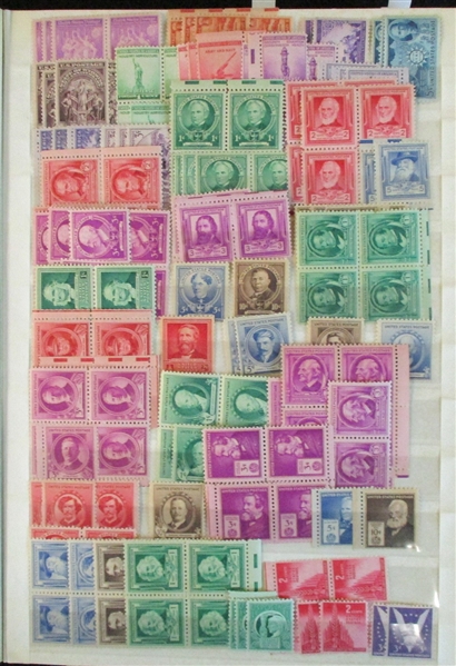 USA Stockbooks and a Collection (Est $300-400)