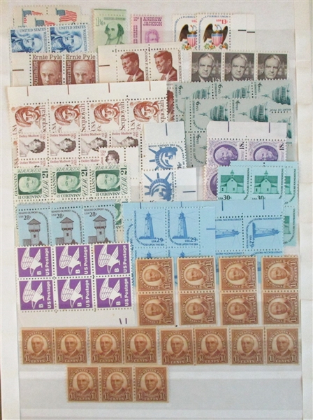 USA Stockbooks and a Collection (Est $300-400)